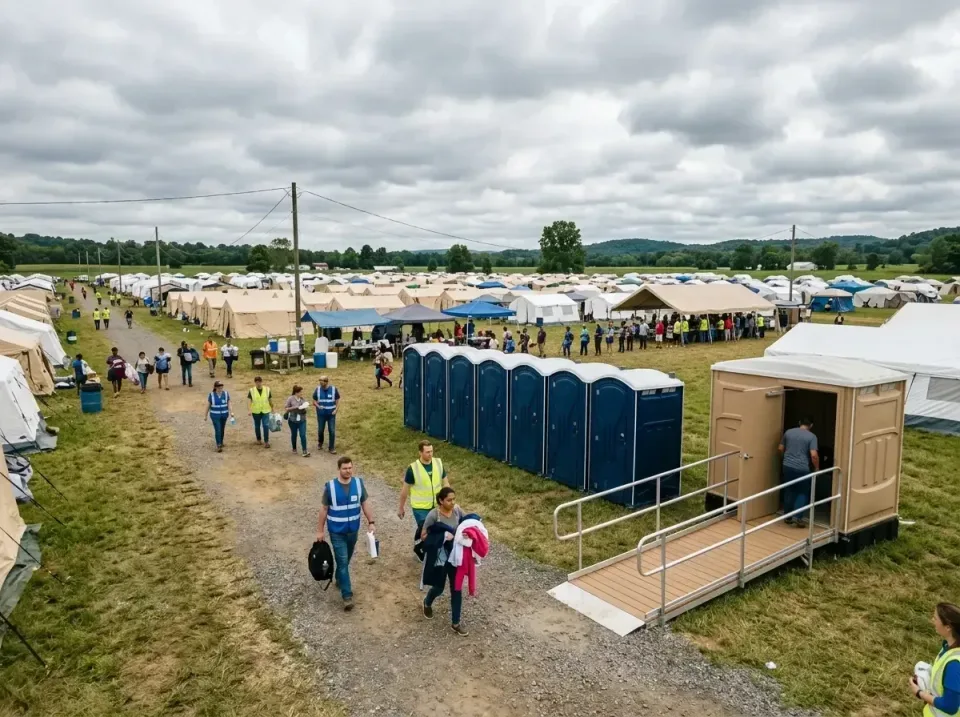 disaster-relief-camp-restrooms-010 — frequently asked questions, Dumpster & Portable Bathrooms Rental in Carbondale, IL